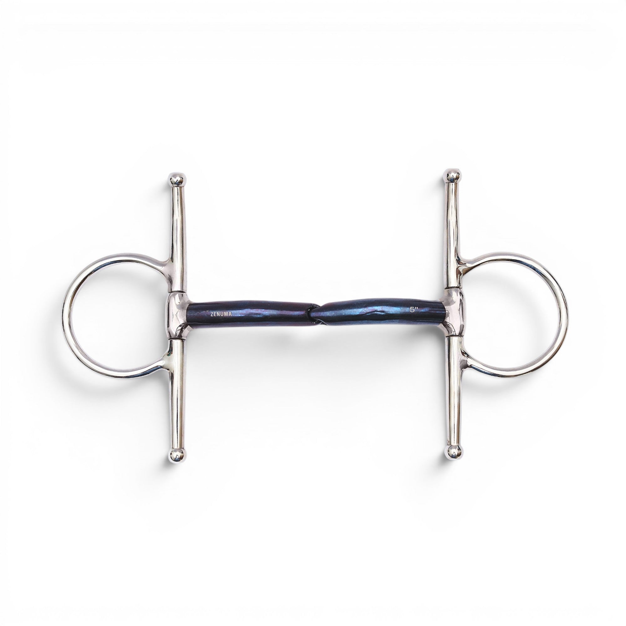 FULL CHEEK SINGLE JOINT LOCKED UP SWEET IRON SNAFFLE