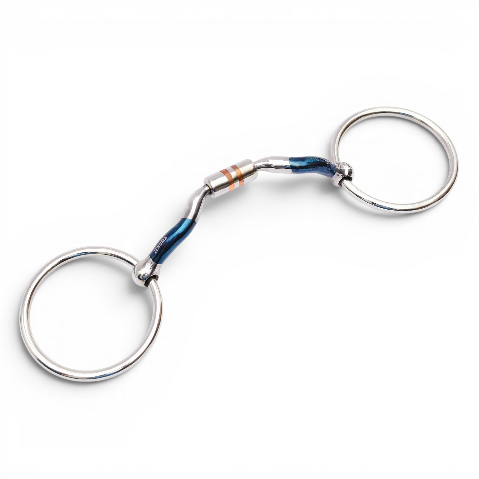LOOSE RING LOW PORT HARMONY ROLLER SWEET IRON SNAFFLE
