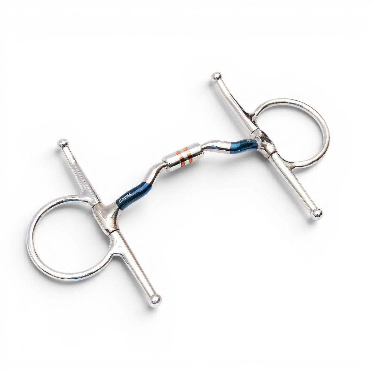 FULL CHEEK LOW PORT HARMONY ROLLER SWEET IRON SNAFFLE