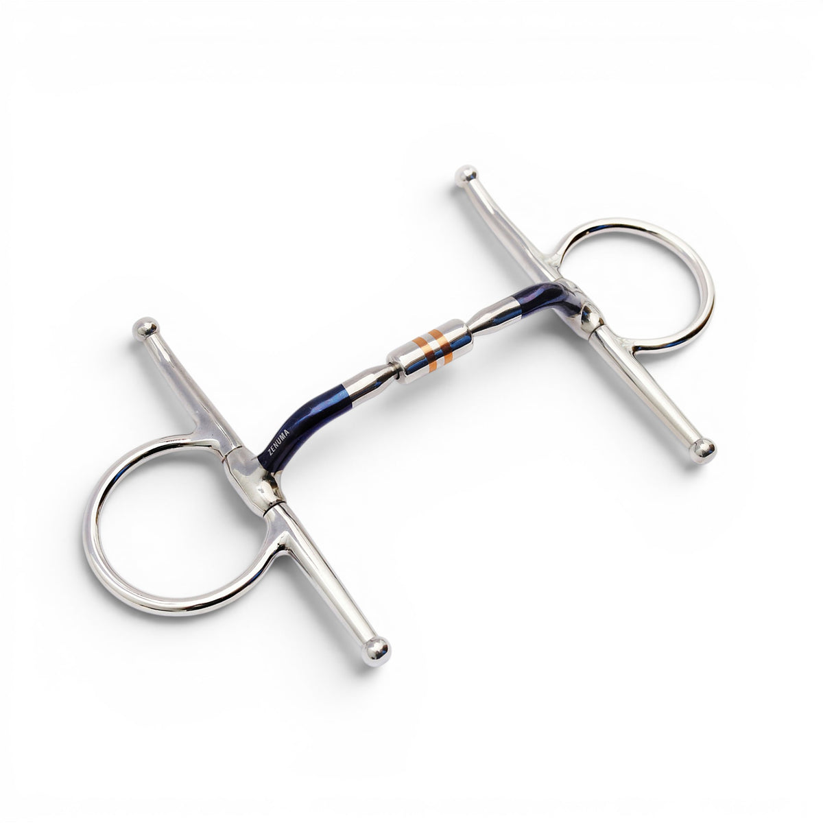 FULL CHEEK HIGH PORT HARMONY ROLLER SWEET IRON SNAFFLE
