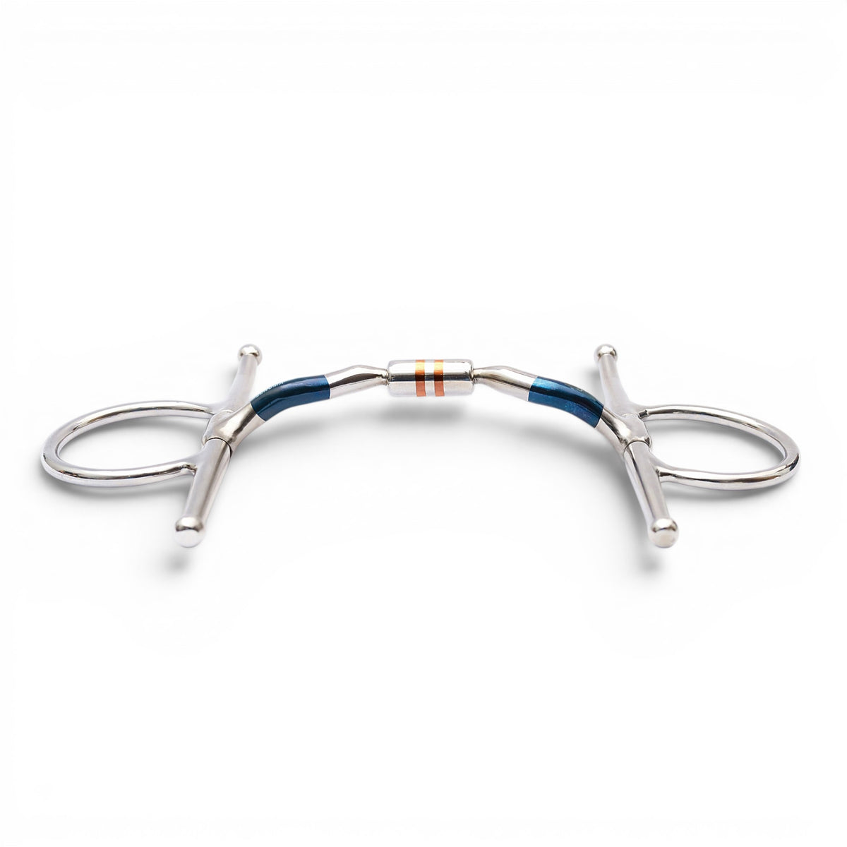 FULL CHEEK LOW PORT HARMONY ROLLER SWEET IRON SNAFFLE