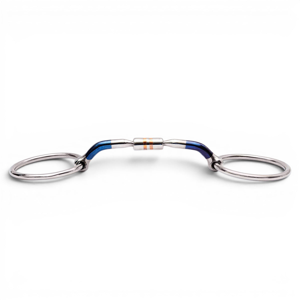 LOOSE RING HIGH PORT HARMONY ROLLER SWEET IRON SNAFFLE