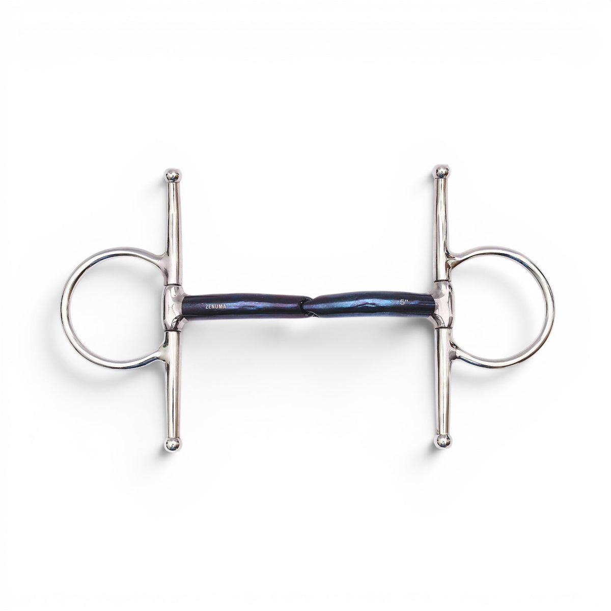 FULL CHEEK SINGLE JOINT LOCKED UP SWEET IRON SNAFFLE