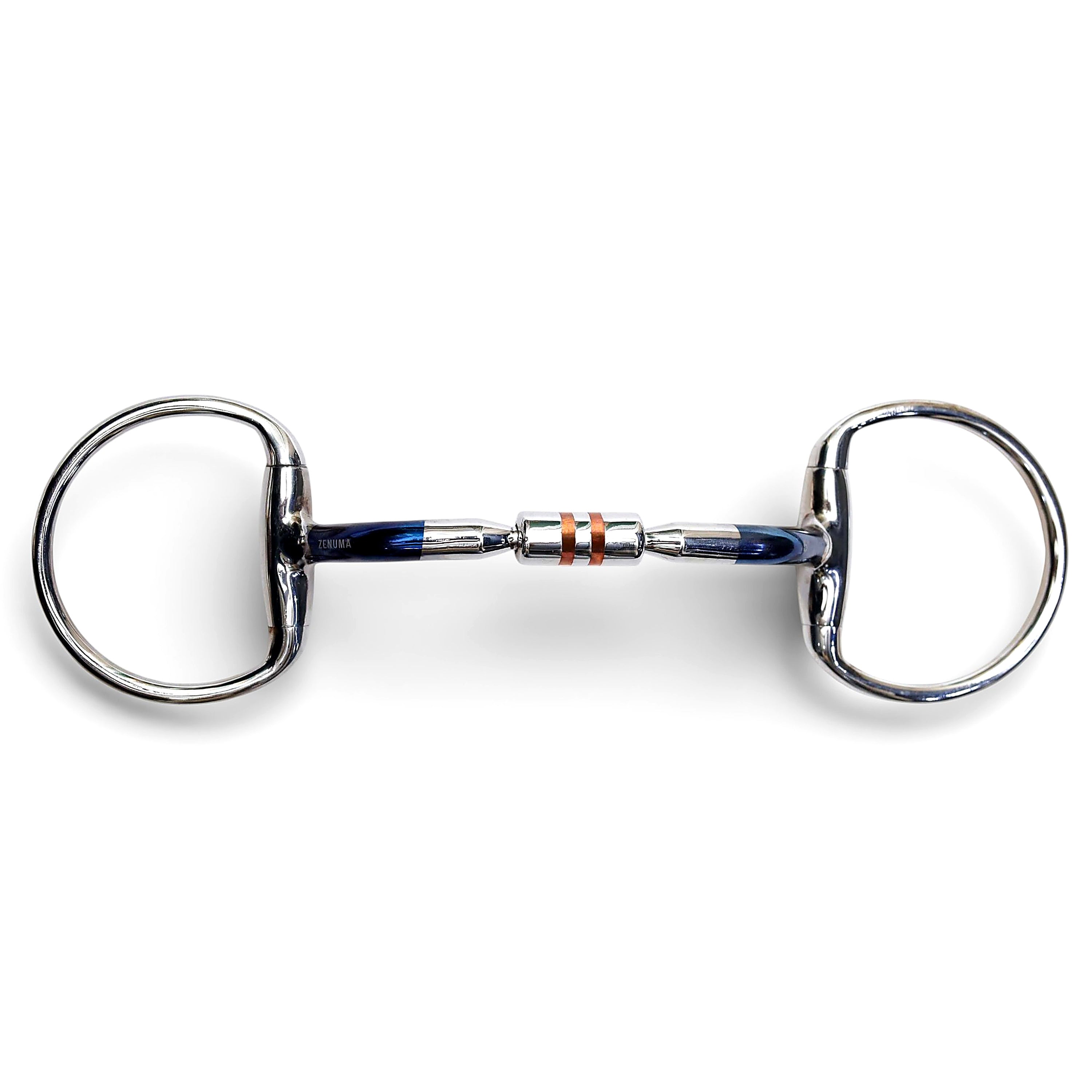 Eggbutt High Port Harmony Roller Sweet Iron Snaffle