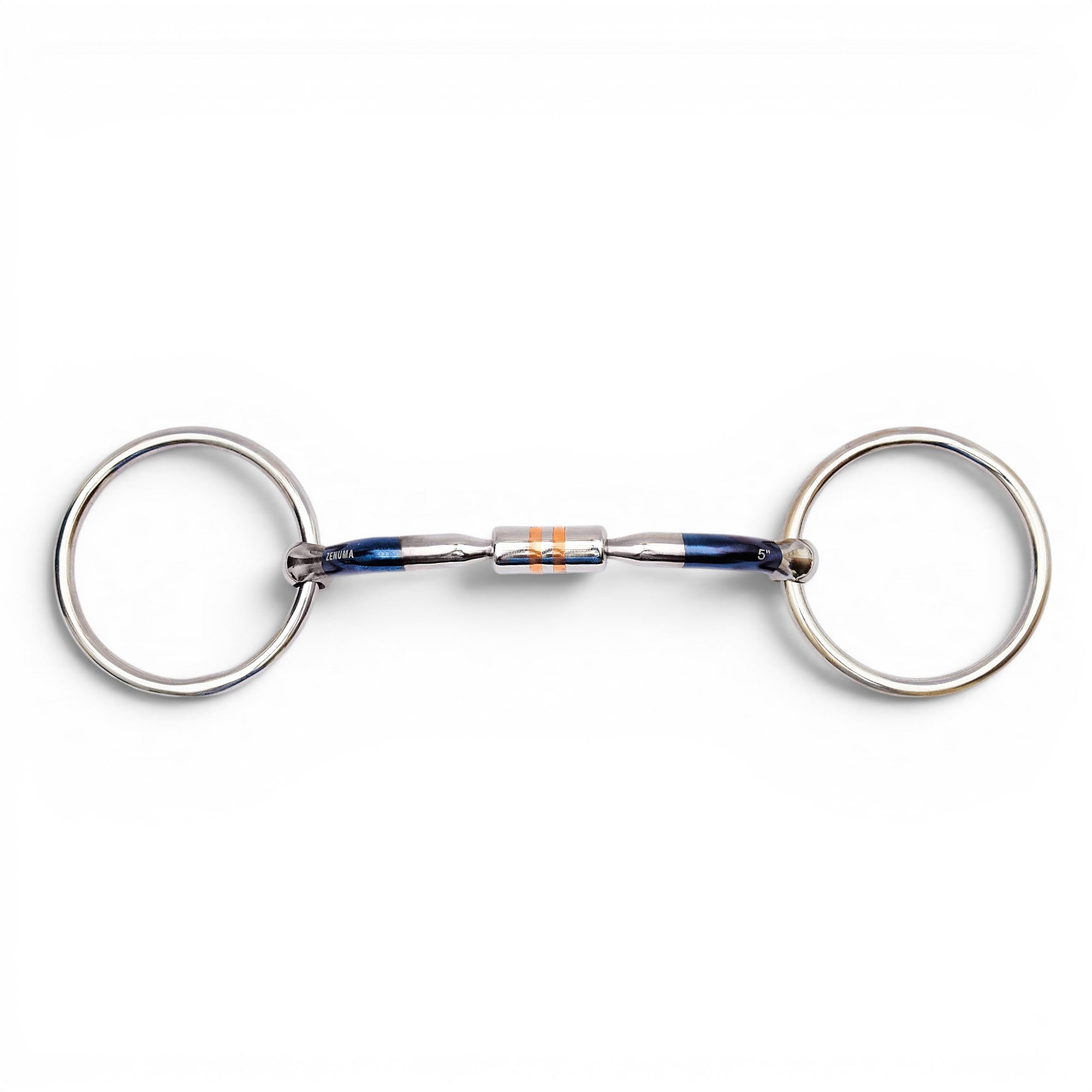 LOOSE RING HIGH PORT HARMONY ROLLER SWEET IRON SNAFFLE