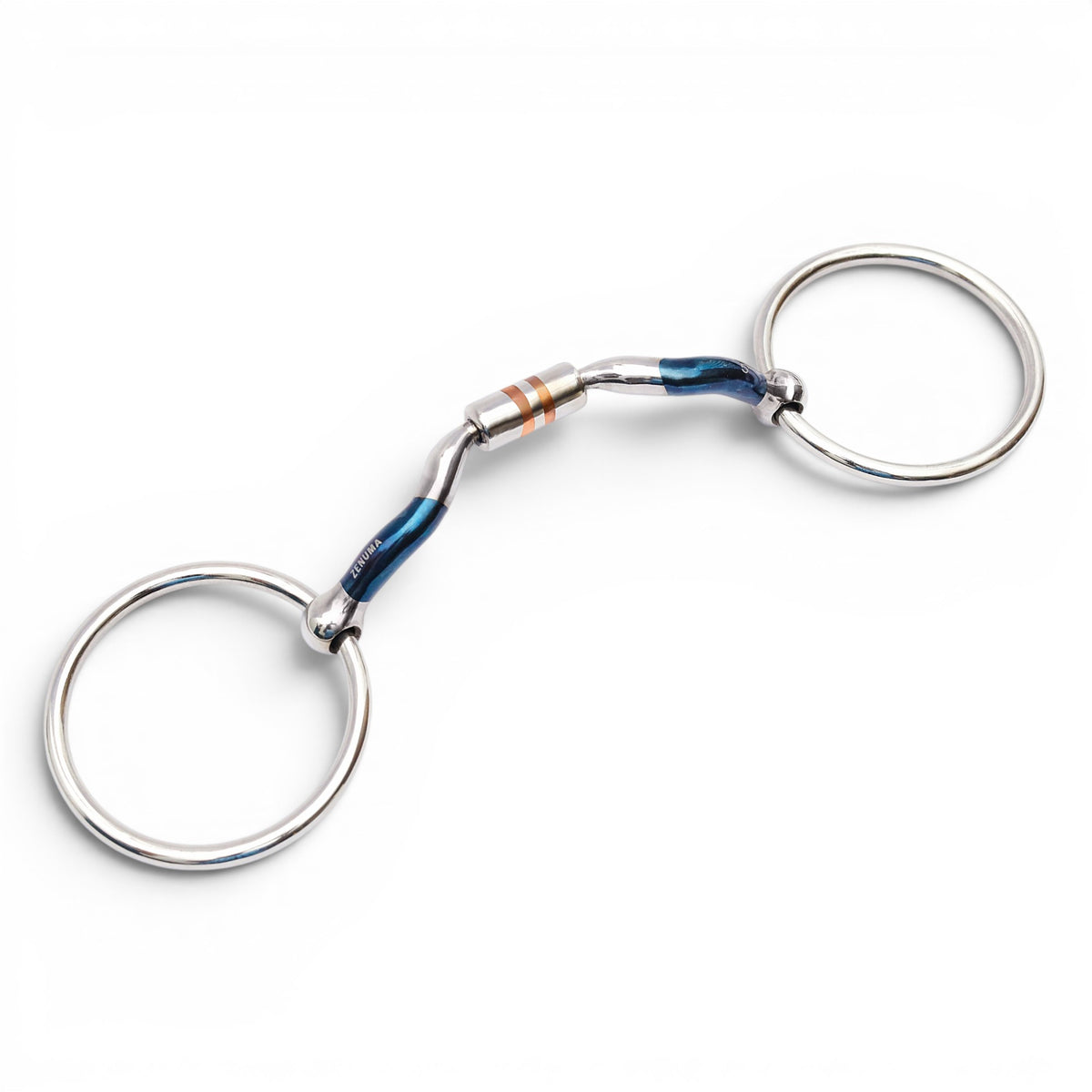 LOOSE RING LOW PORT HARMONY ROLLER SWEET IRON SNAFFLE