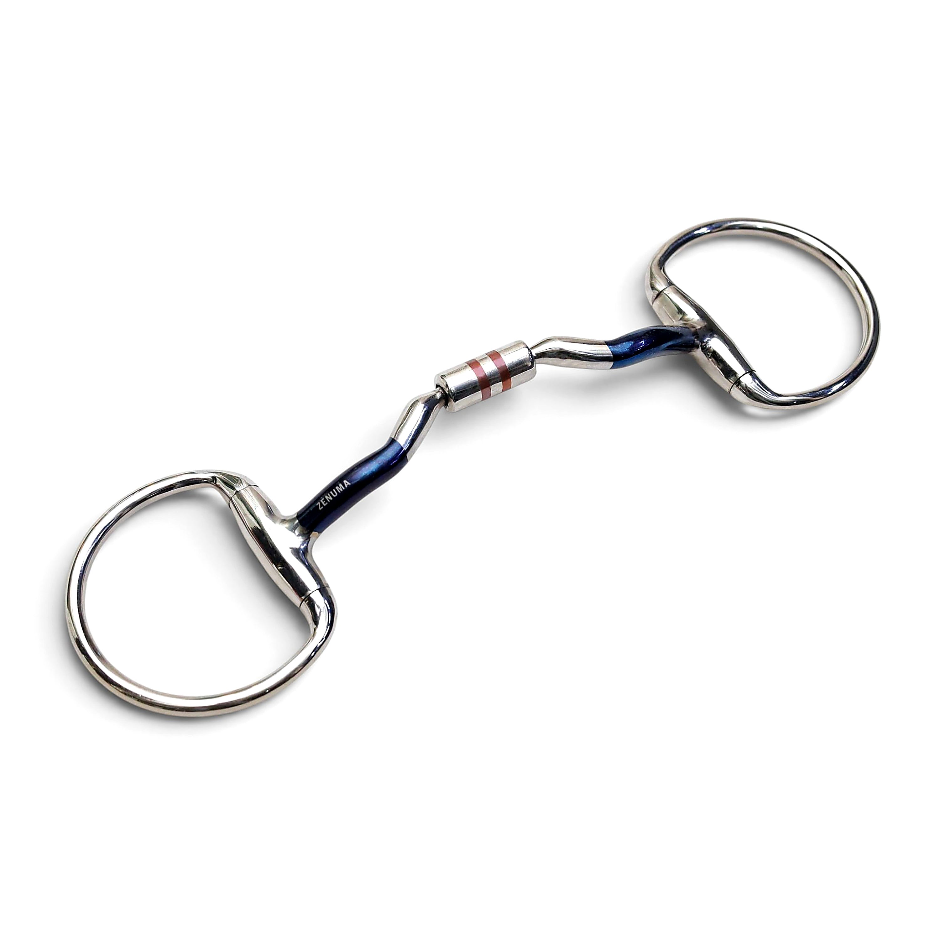 Eggbutt Low Port Harmony Roller Sweet Iron Snaffle