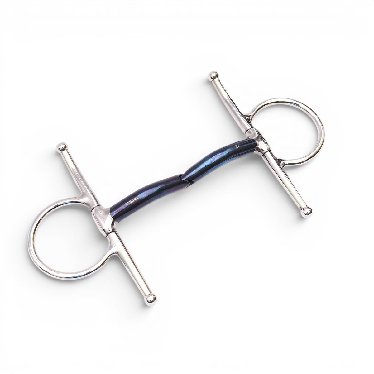 FULL CHEEK SINGLE JOINT LOCKED UP SWEET IRON SNAFFLE