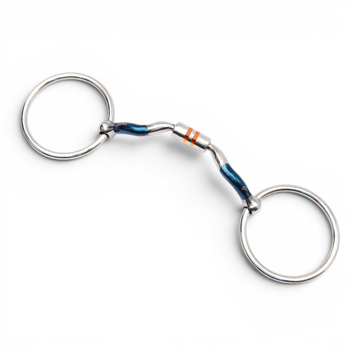 LOOSE RING LOW PORT HARMONY ROLLER SWEET IRON SNAFFLE