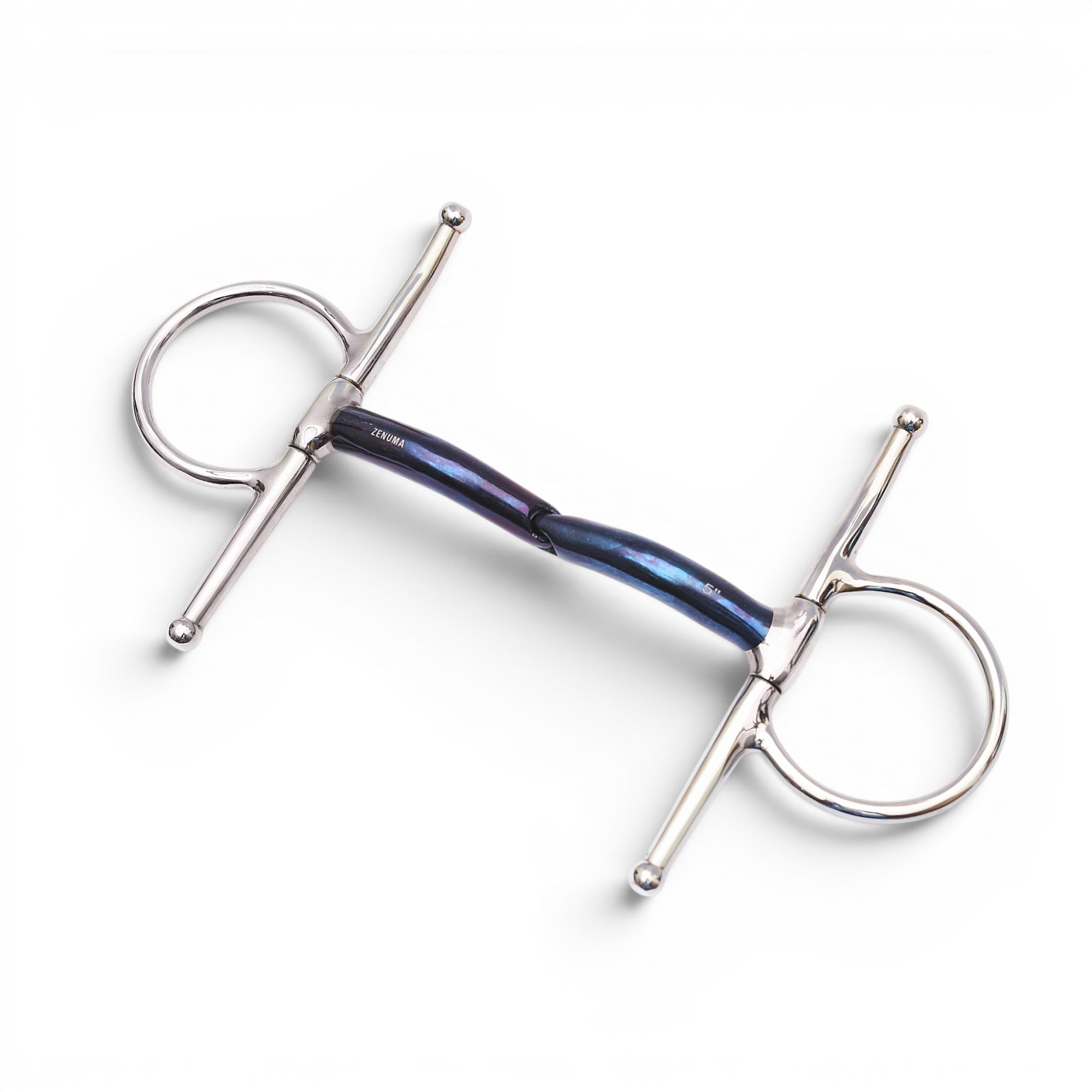 FULL CHEEK SINGLE JOINT LOCKED UP SWEET IRON SNAFFLE