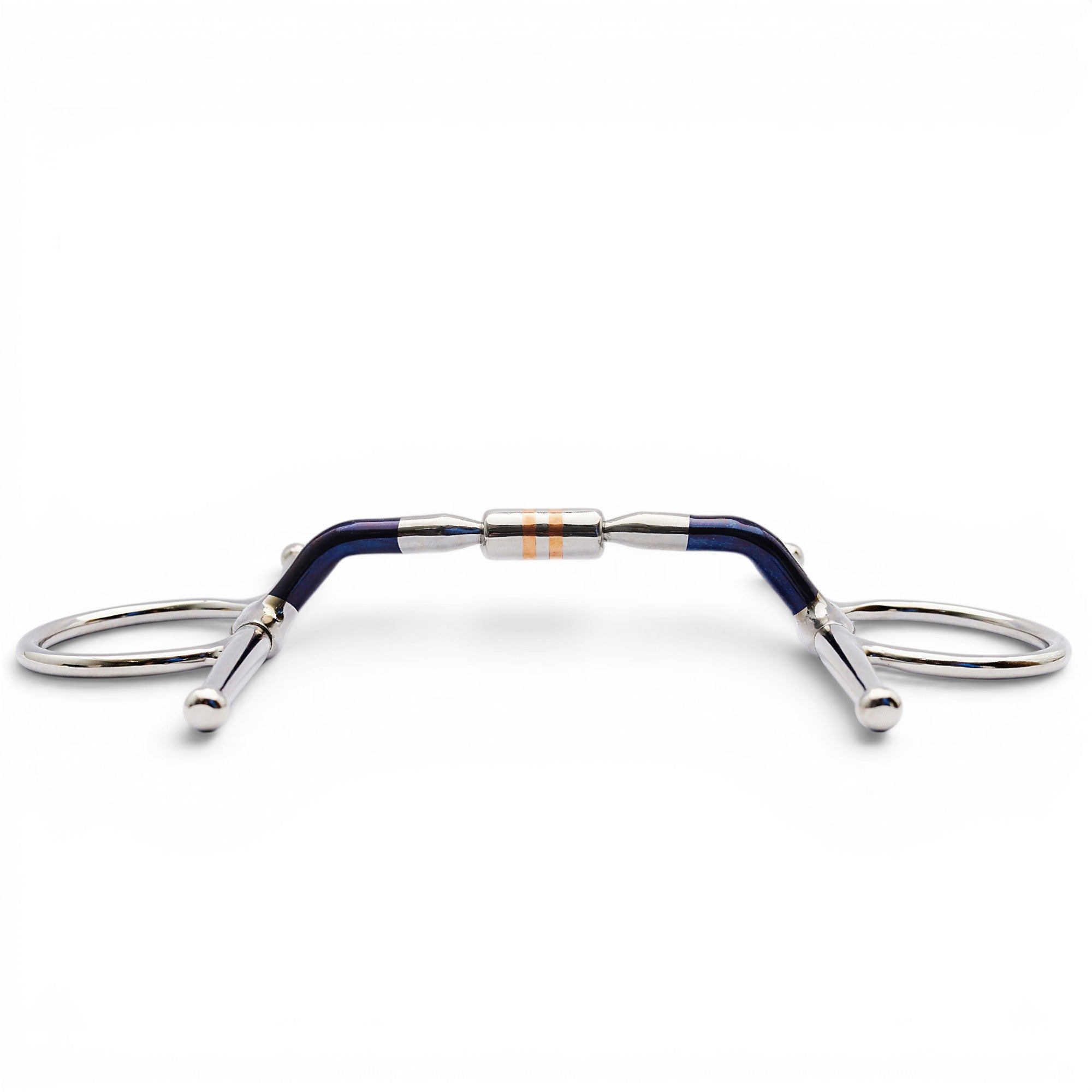 FULL CHEEK HIGH PORT HARMONY ROLLER SWEET IRON SNAFFLE