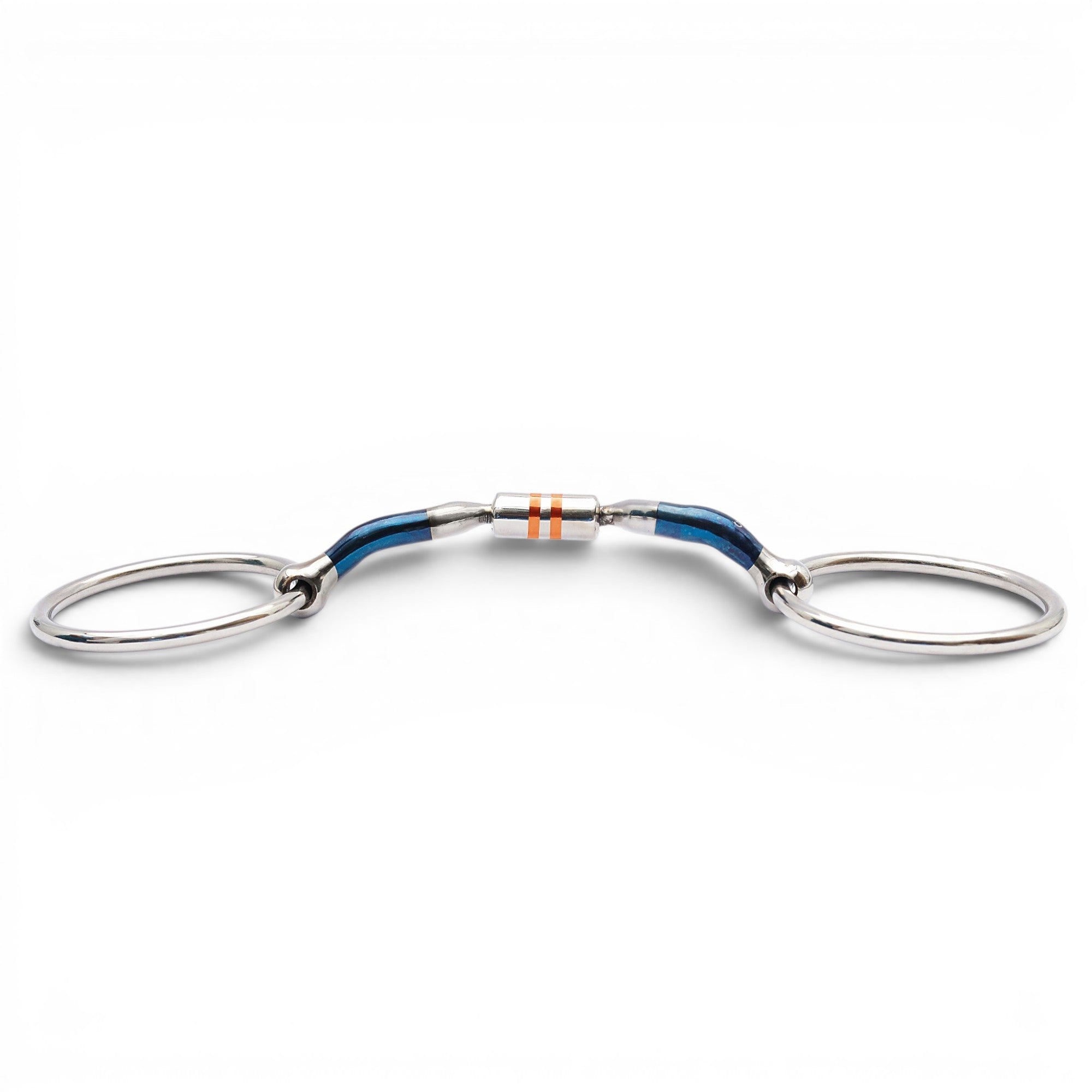 LOOSE RING LOW PORT HARMONY ROLLER SWEET IRON SNAFFLE