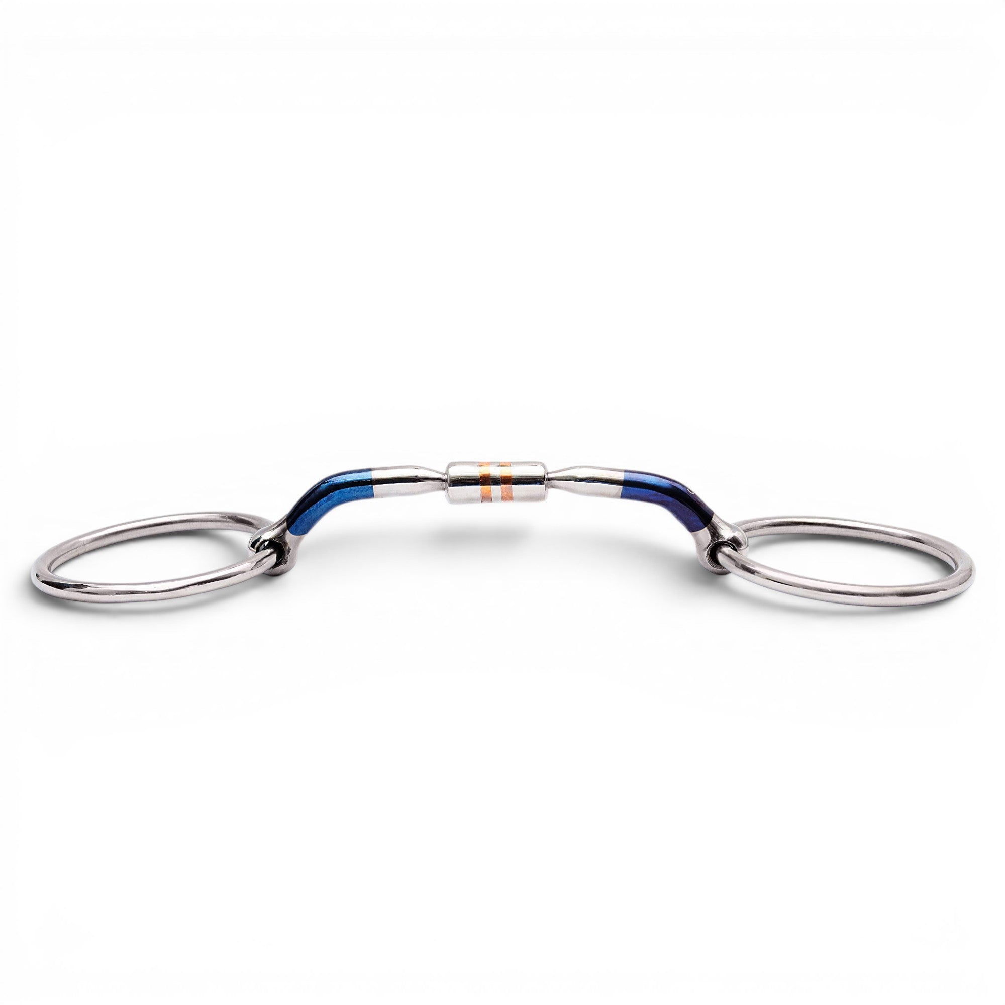 LOOSE RING HIGH PORT HARMONY ROLLER SWEET IRON SNAFFLE