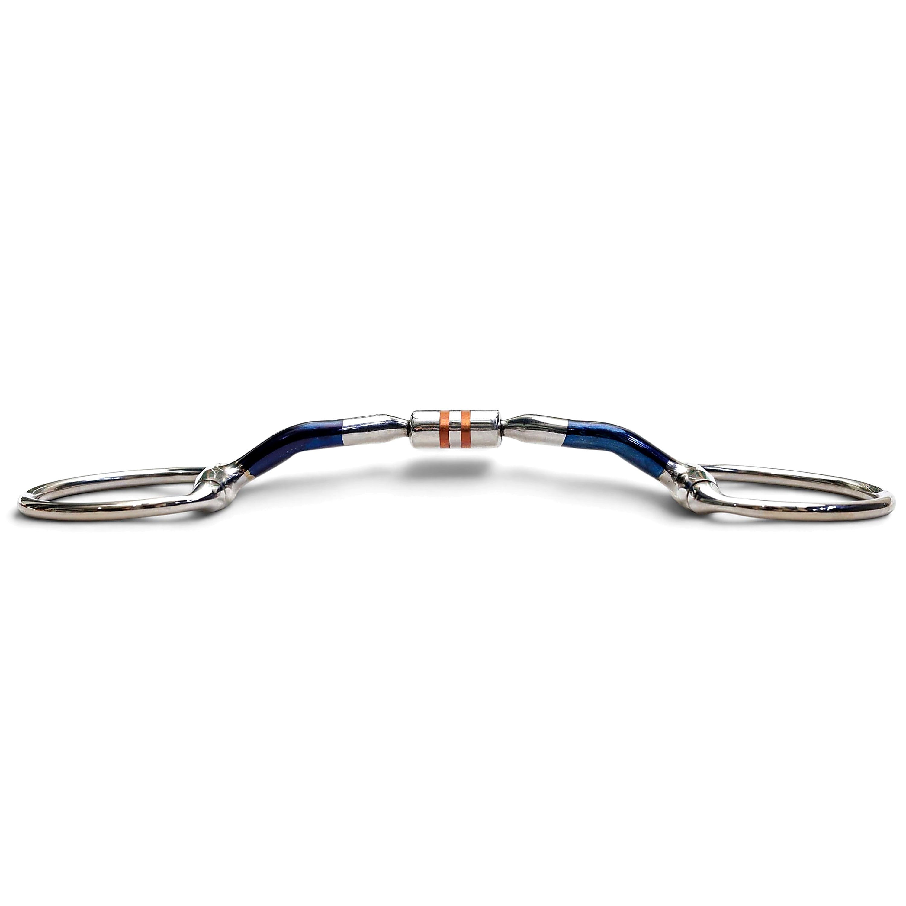 Eggbutt Low Port Harmony Roller Sweet Iron Snaffle